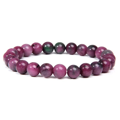 Purple Hemp Stone Bracelet (Pre-Order)