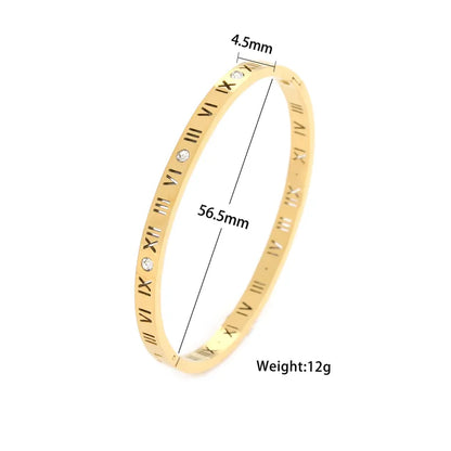 Roman Numeral Bangle