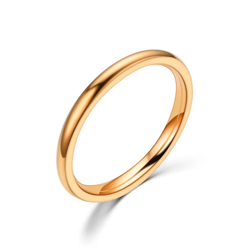 Casual Thin Stacking Ring (Pre-Order)