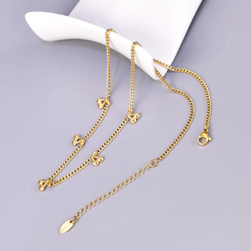 Stainless Steel Cherry Necklace | Pre-Order