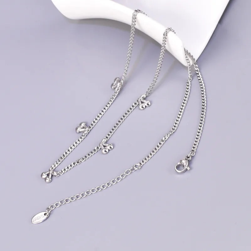 Stainless Steel Cherry Necklace | Pre-Order