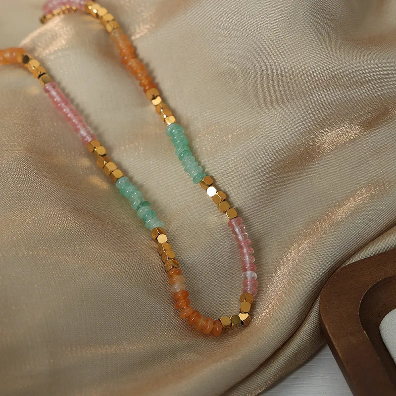 Sunset Beaded Necklace (Pre-Order)