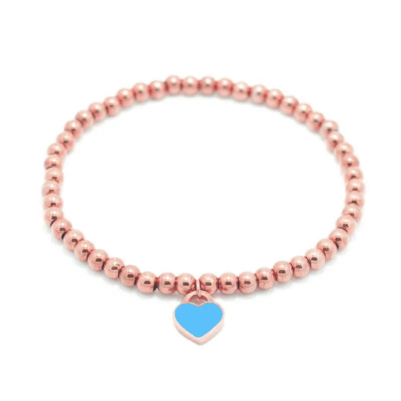 Emma Heart Charm Bracelet (Pre-Order)