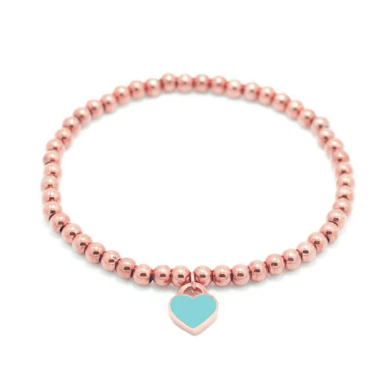 Emma Heart Charm Bracelet