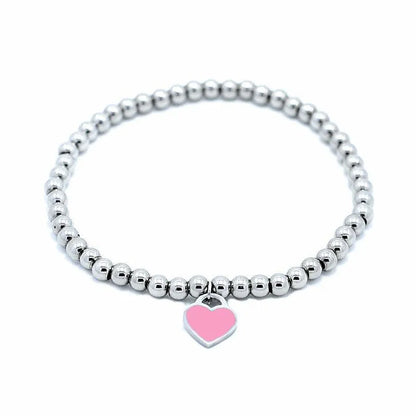 Emma Heart Charm Bracelet (Pre-Order)