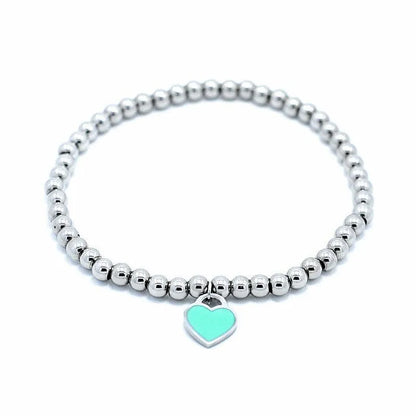 Emma Heart Charm Bracelet