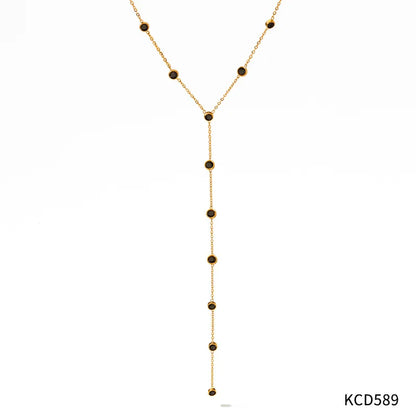 Tristan CZ Necklace Necklace (Pre-Order)