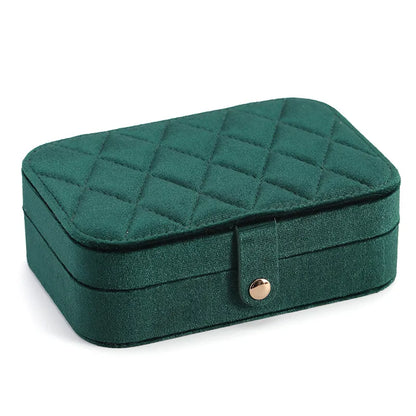 Quilted Velvet Jewelry Case (Pre-Order)