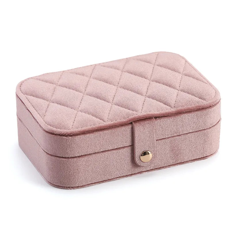 Quilted Velvet Jewelry Case (Pre-Order)