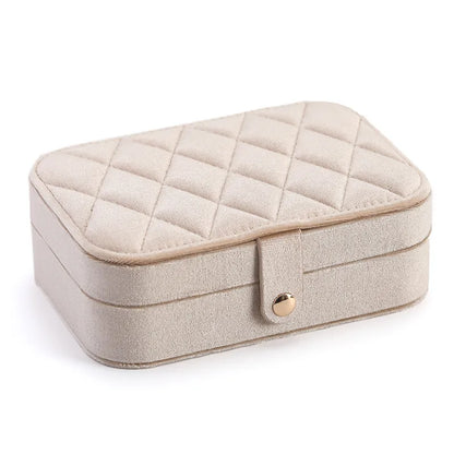 Quilted Velvet Jewelry Case (Pre-Order)