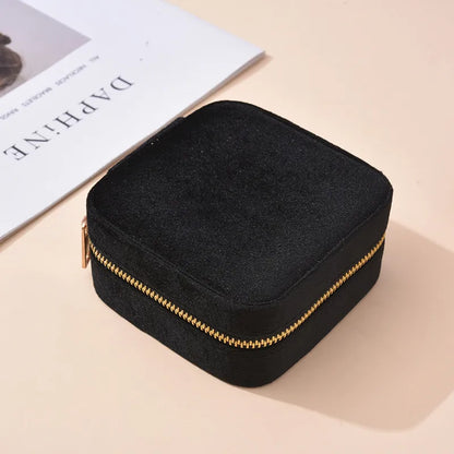 Velvet Jewelry Case | Spring Colors