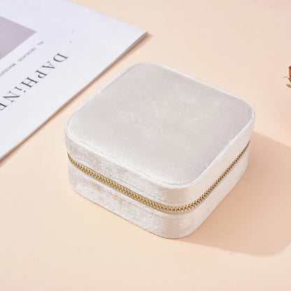 Velvet Jewelry Case | Spring Colors
