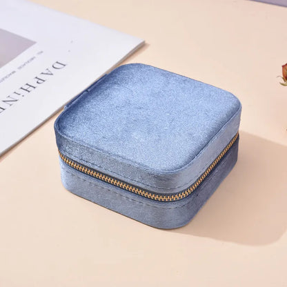 Velvet Jewelry Case | Spring Colors