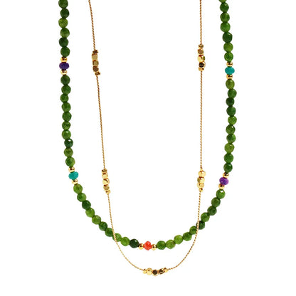 Verdant Double Strand Necklace (Pre-Order)