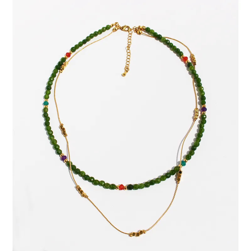 Verdant Double Strand Necklace (Pre-Order)