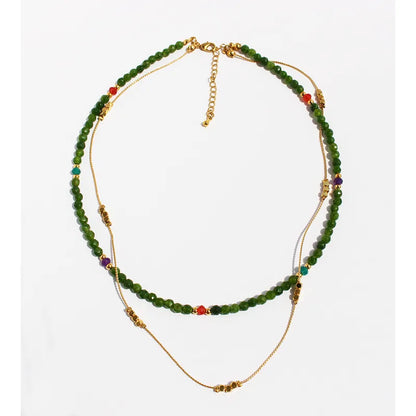 Verdant Double Strand Necklace (Pre-Order)